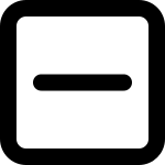 Interface Checkbox Checkmark Diff Indeterminate Removed Edit Icon SVG Icon